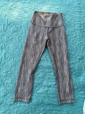 lululemon athletica Neutral Pattern High-Rise Leggings